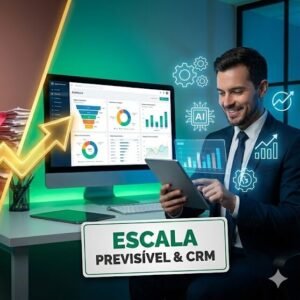 Implementação de CRM & Máquina de Vendas: Do Caos à Escala Previsível